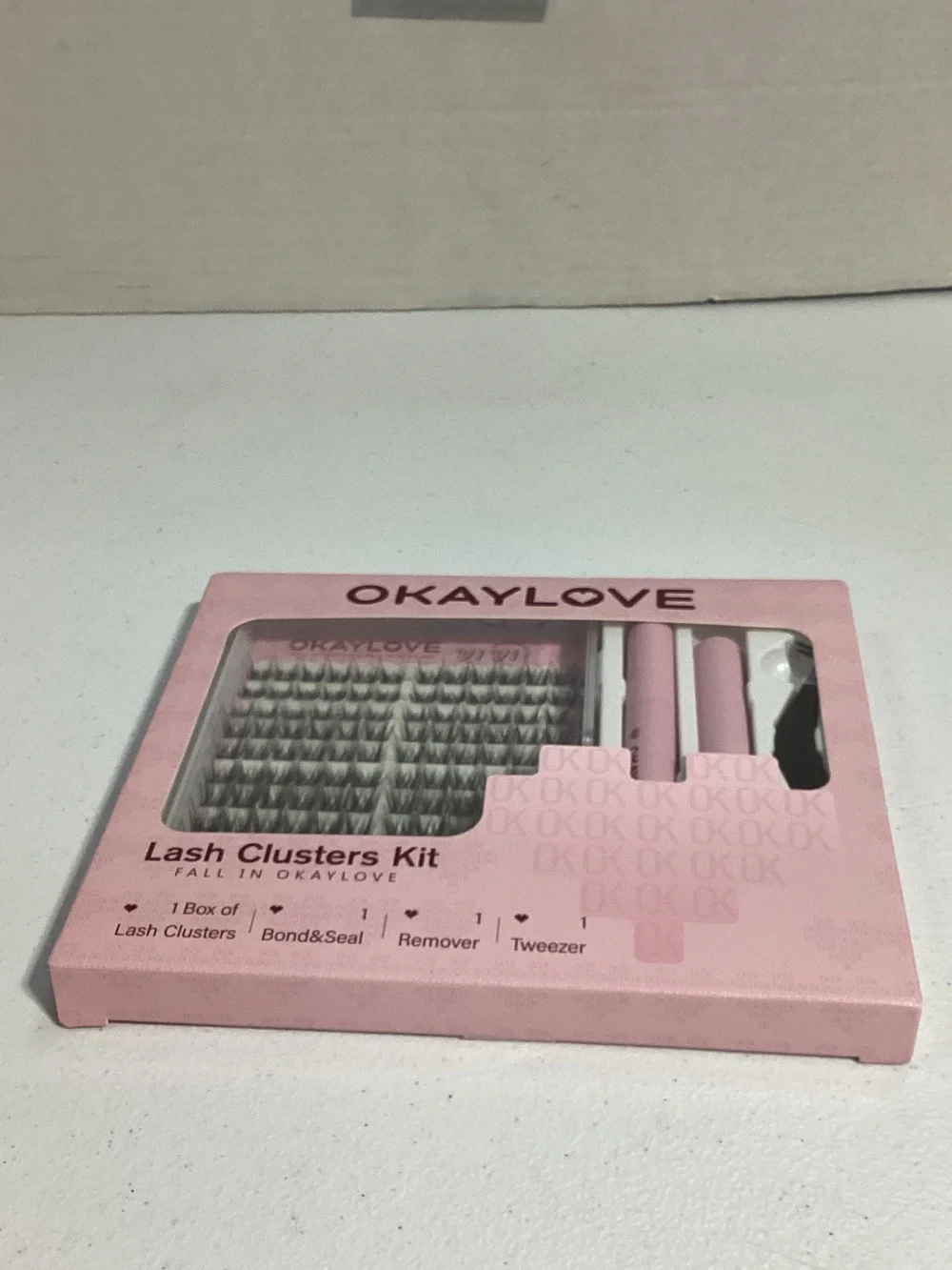 Pink Lash Clusters Kit — Ready-to-Use Eyelash Extensions